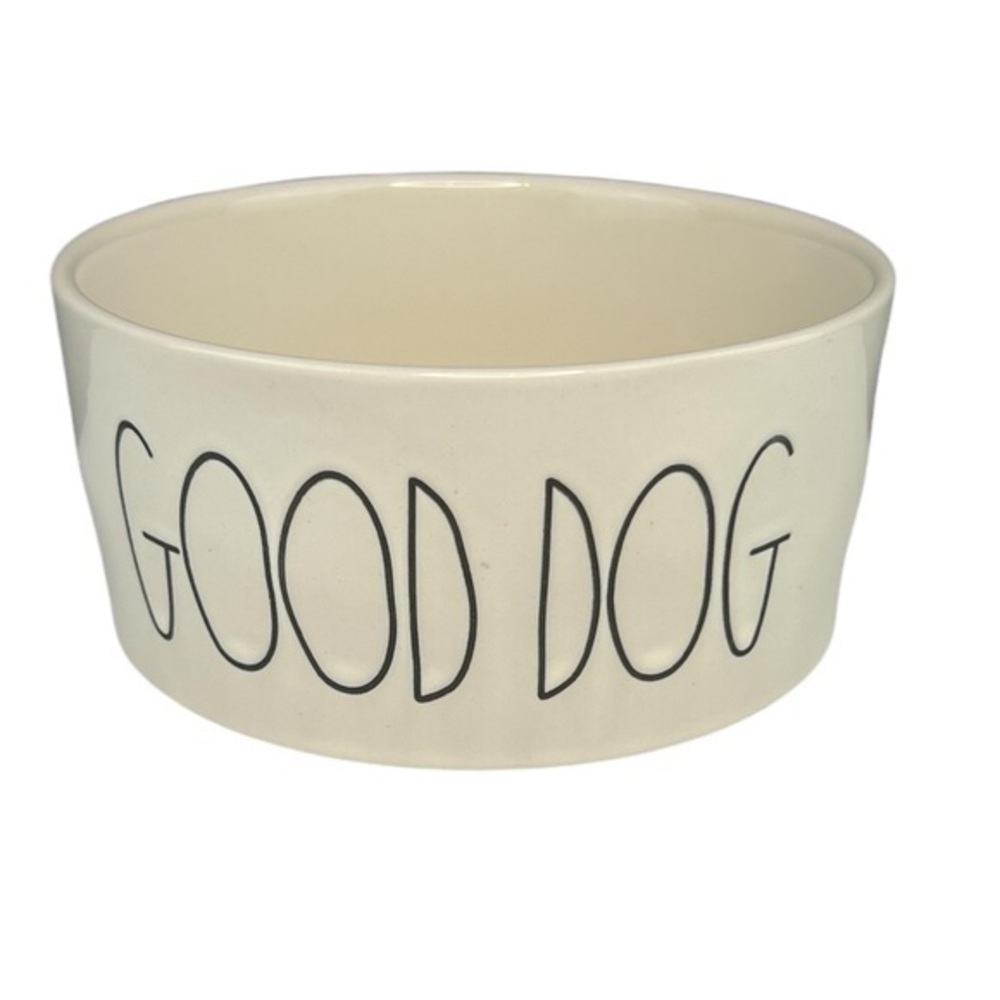 Rae Dunn - ‘Good Dog’ small ceramic bowl. SZ: 6”. NWT